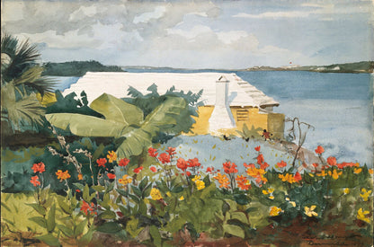 Flower Garden and Bungalow, Bermuda