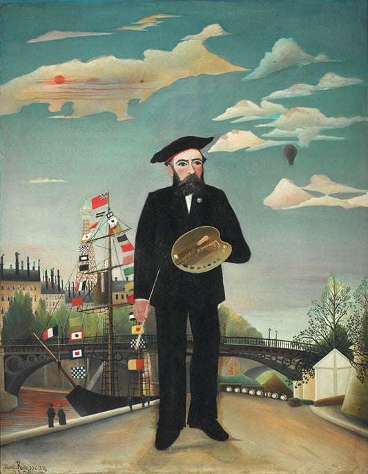 Myself: Portrait – Landscape - by Henri Rousseau