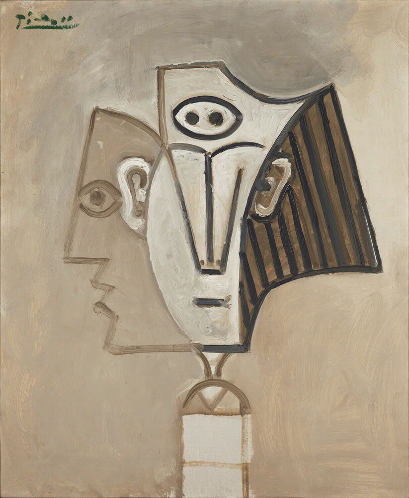 Tête de femme (La Mediterranée) - by Pablo Picasso