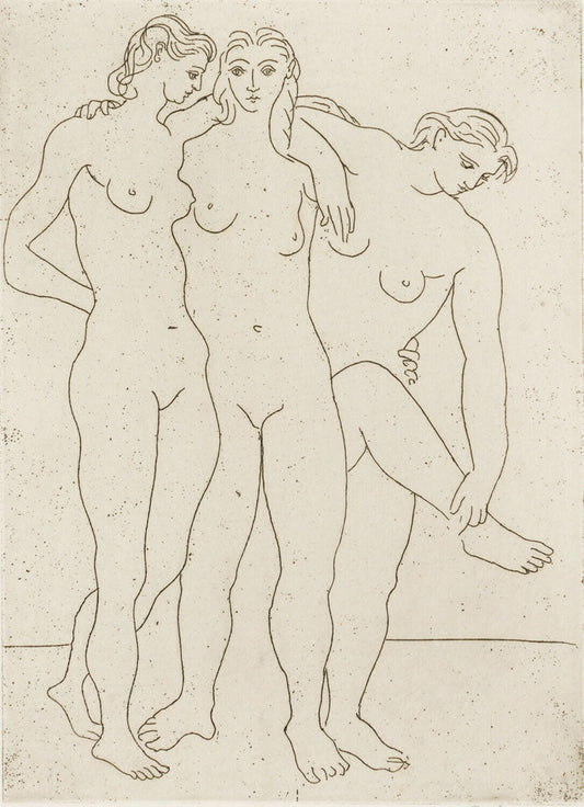 Les Trois Baigneuses III