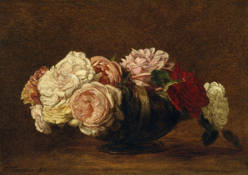 Roses in a Bowl