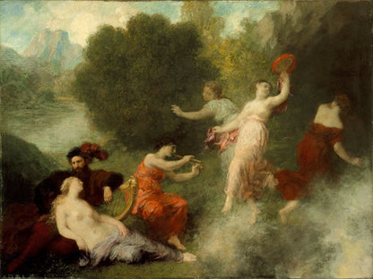 Tannhäuser on the Venusberg - by Henri Fantin-Latour