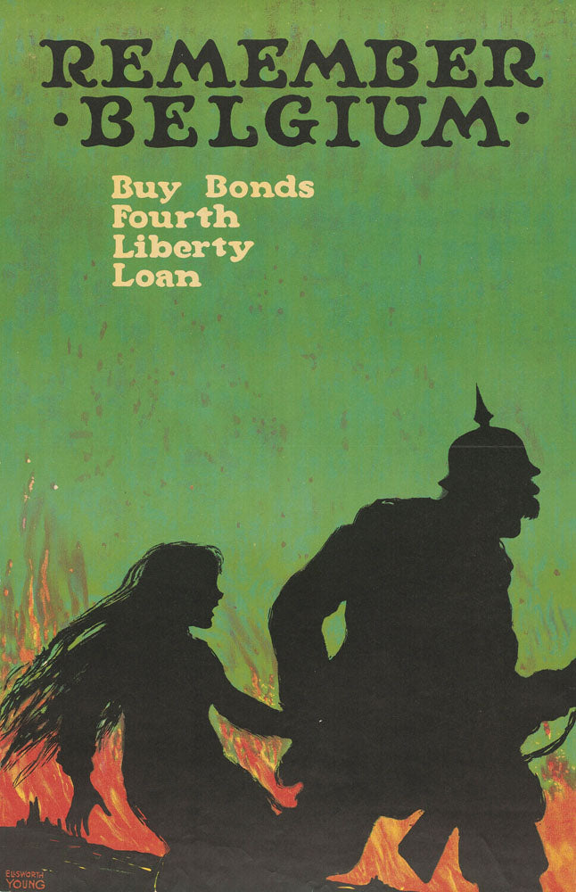 Remember Belgium- Buy Bonds- Fourth Liberty Loan.