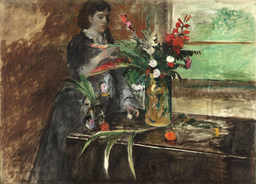 Portrait of Estelle Musson Degas