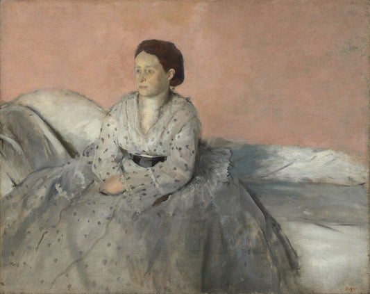 Madame René de Gas - by Edgar Degas