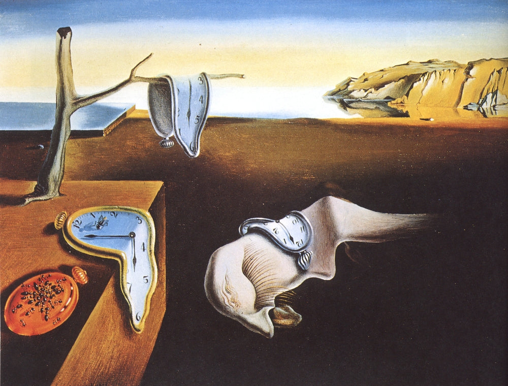 The Persistence of Memory - by Salvador Dali