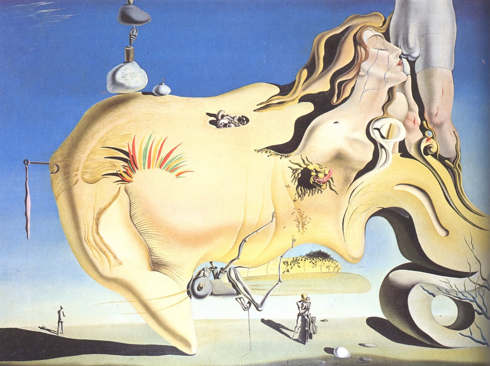 The Great Masturbator - by Salvador Dali