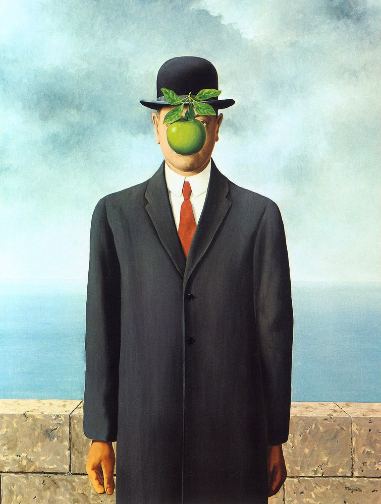 The Son of Man - by Rene Magritte