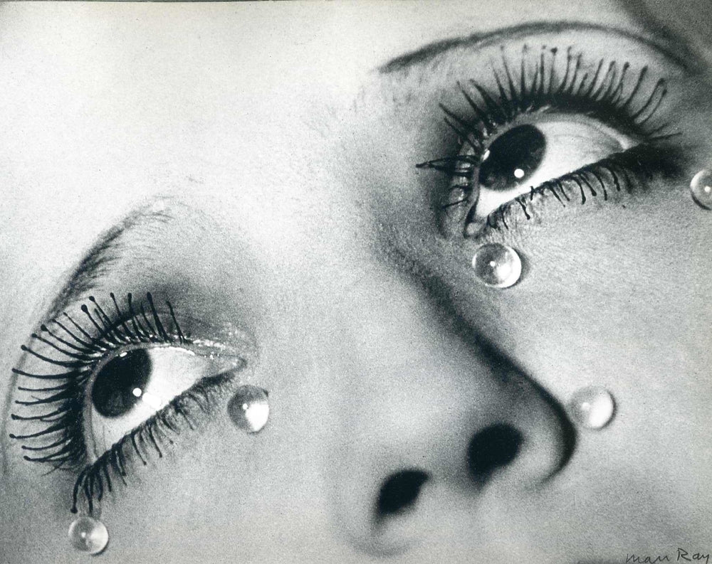 Glass tears - by Man Ray