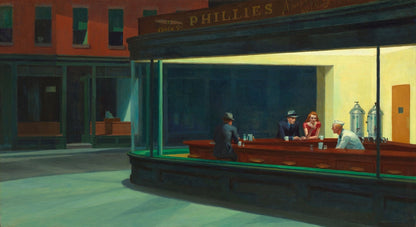 Nighthawks - by Edward Hopper