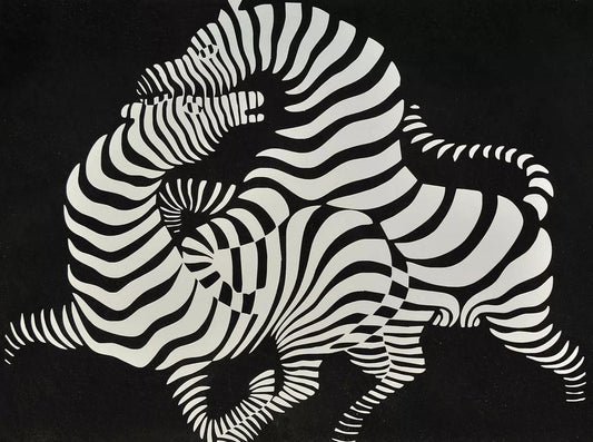 Zebra - by Victor Vasarely