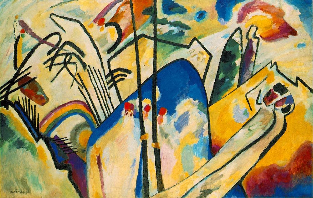 Composition IV - by Wassily Kandinsky