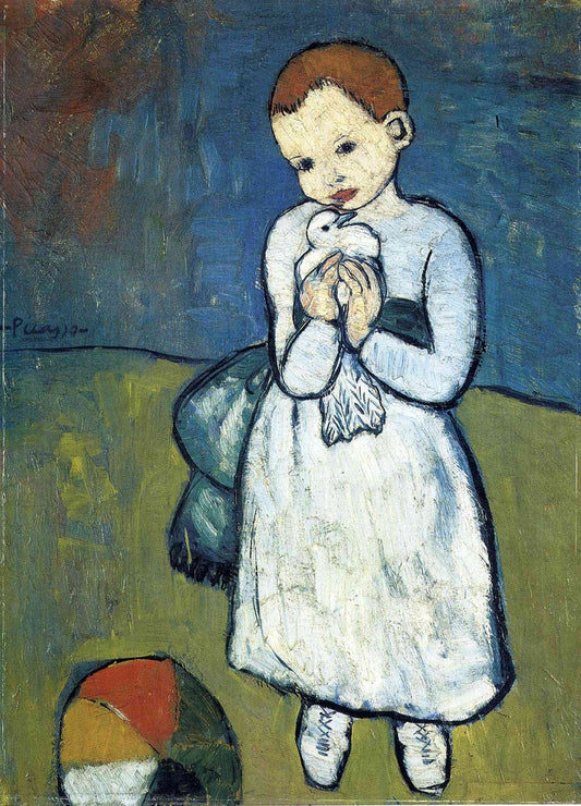 Child with dove - by Pablo Picasso