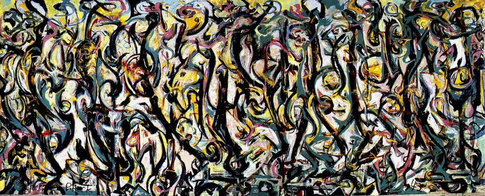 Mural - by Jackson Pollock