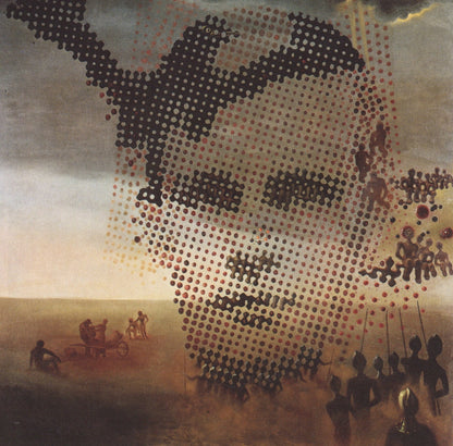 Portrait of My Dead Brother - by Salvador Dali