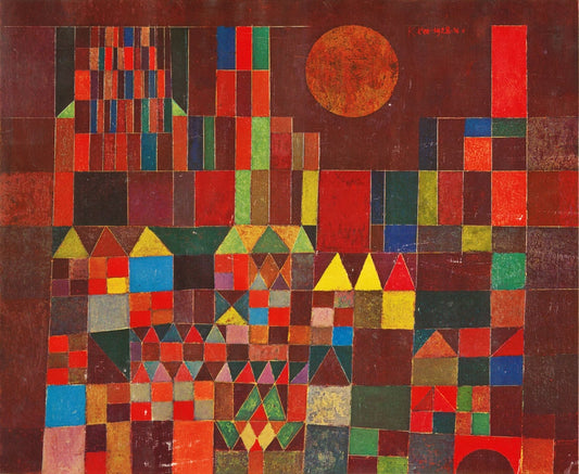 Castle and Sun - by Paul Klee