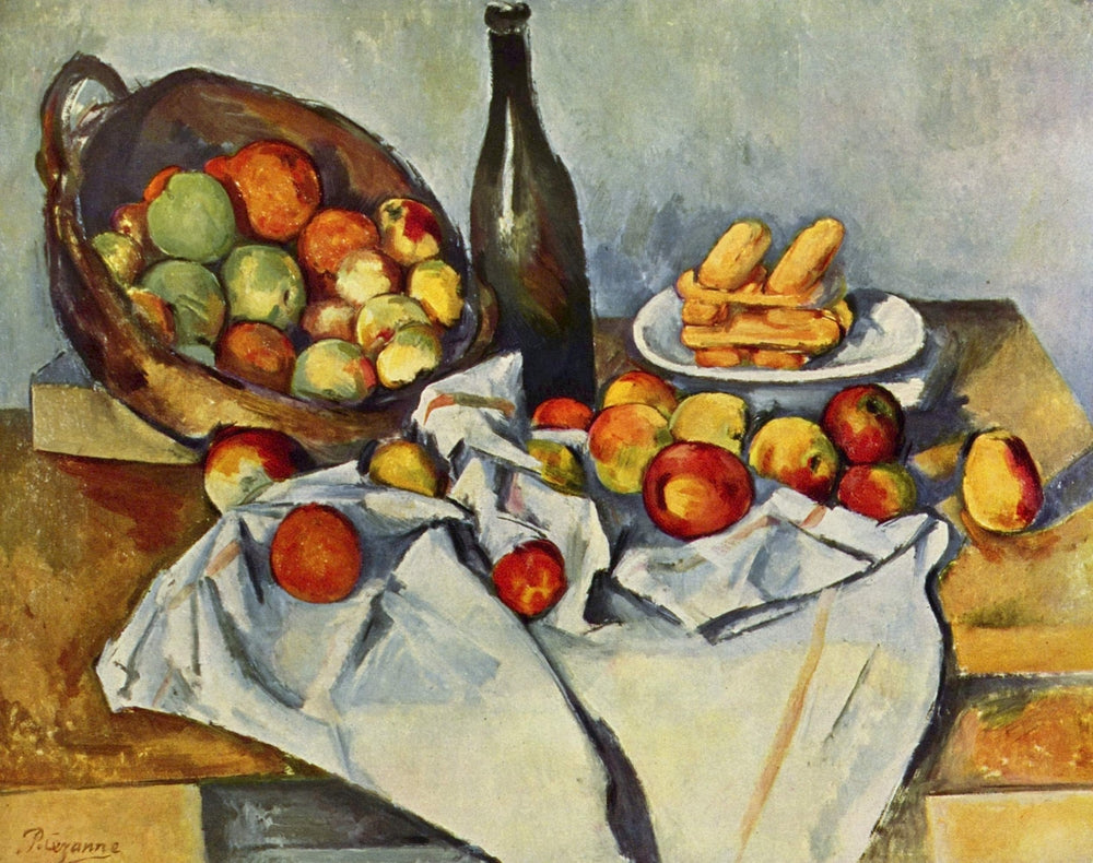 Basket of Apples - by Paul Cezanne