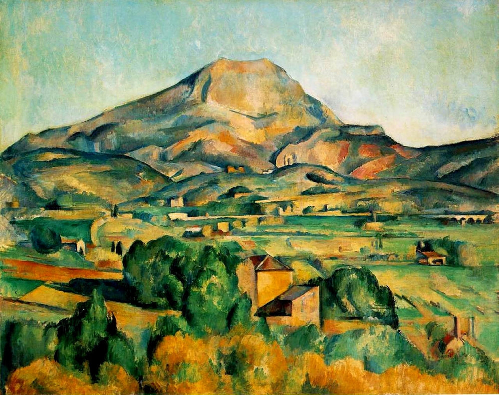 Mont Sainte-Victoire - by Paul Cezanne