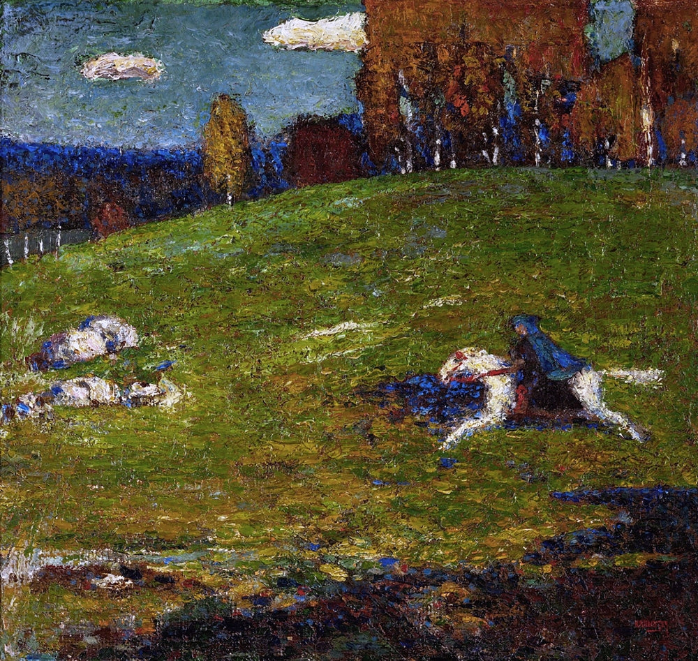 Blue rider - by Wassily Kandinsky