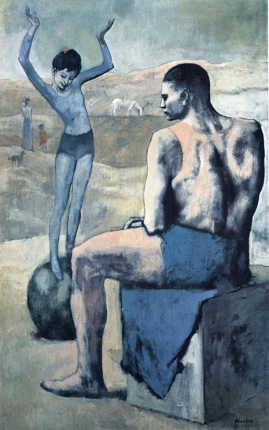 Girl on the ball - by Pablo Picasso