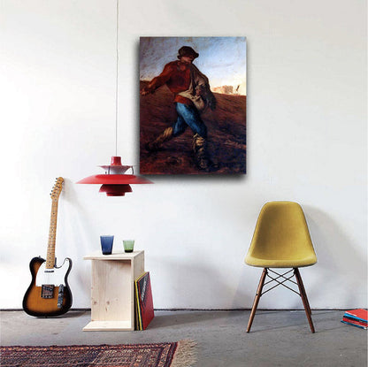 The Sower - by Jean-Francois Millet