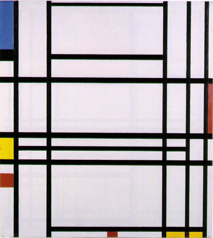 Composition No.10 - by Piet Mondrian