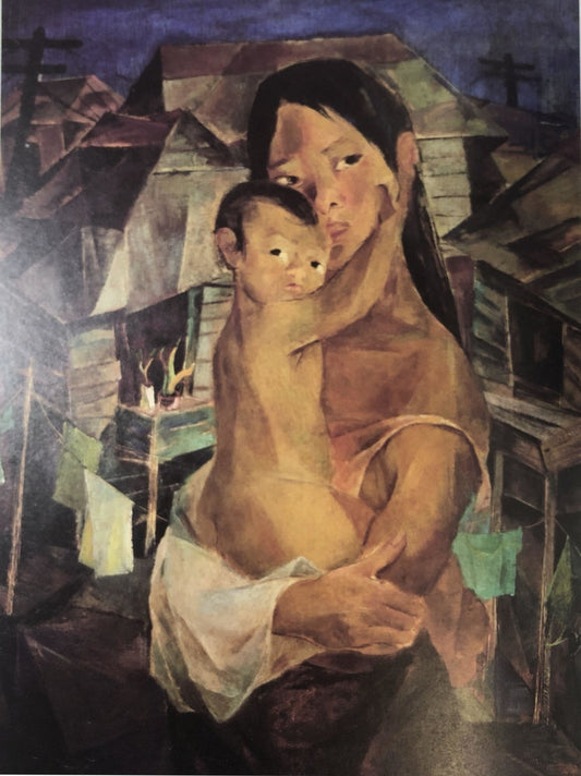 Madonna of the Slums - by Vicente Manansala