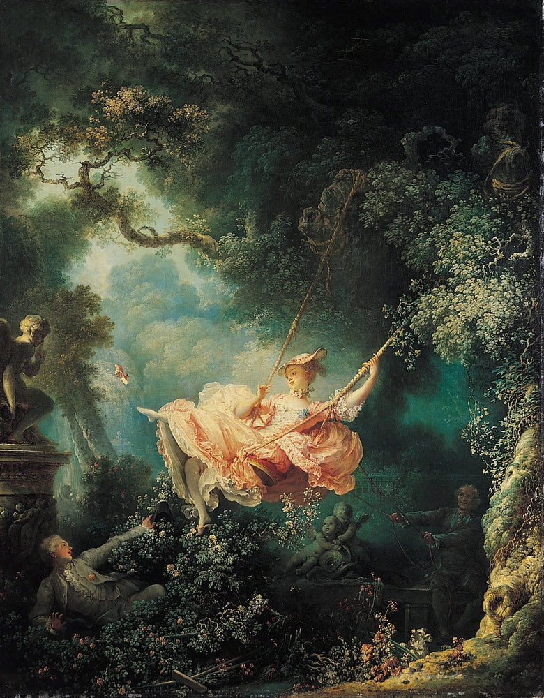 The Swing - by Jean-Honore Fragonard