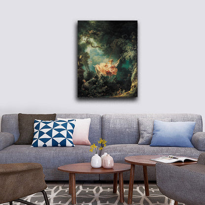 The Swing - by Jean-Honore Fragonard