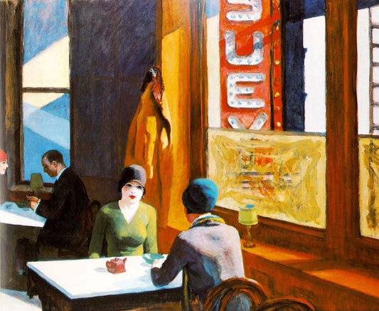 Chop Suey - by Edward Hopper