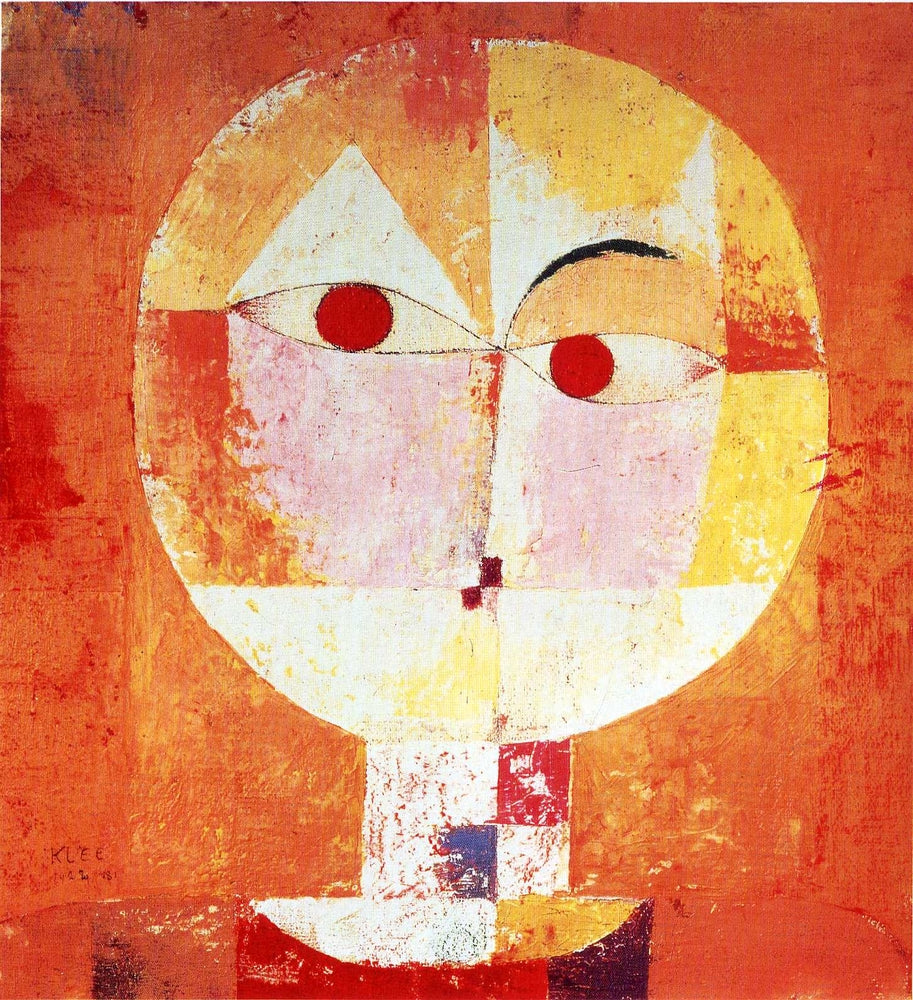 Senecio - by Paul Klee