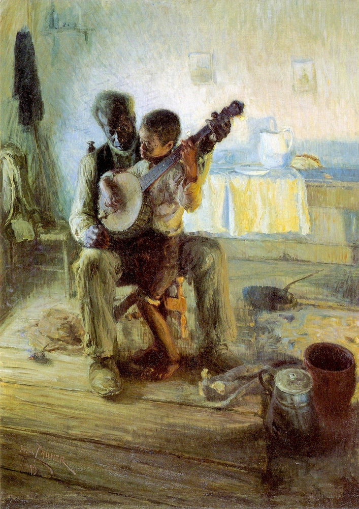 The Banjo Lesson - by Henry Ossawa Tanner