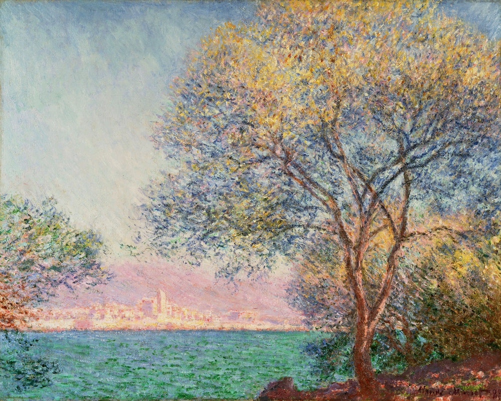 Antibes in the Morning - by Claude Monet