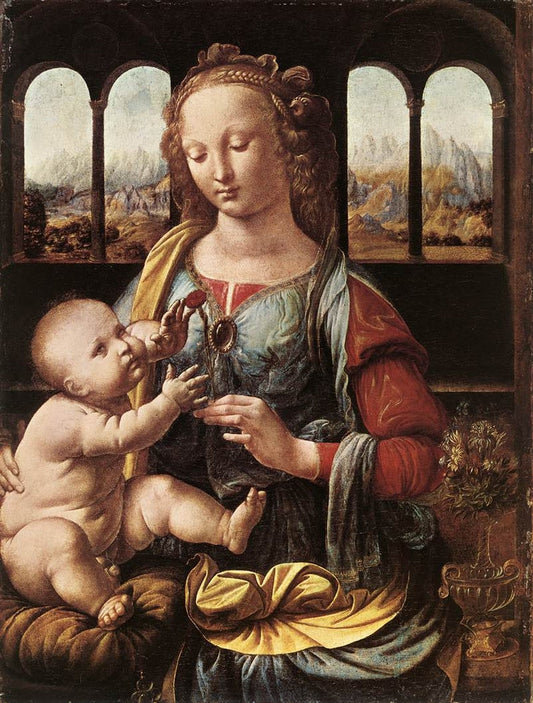 The Madonna of the Carnation - by Leonardo da Vinci