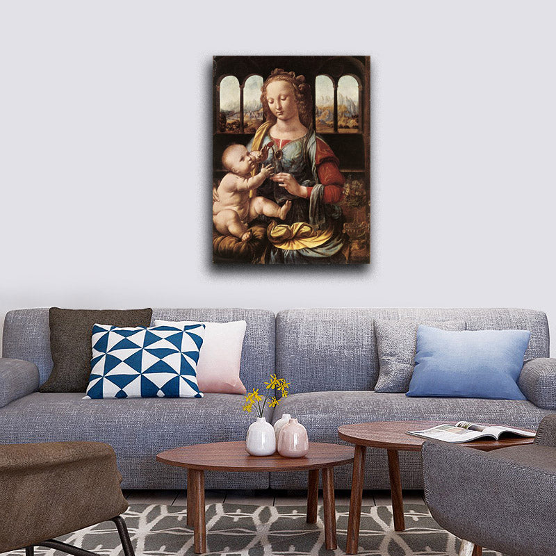 The Madonna of the Carnation - by Leonardo da Vinci