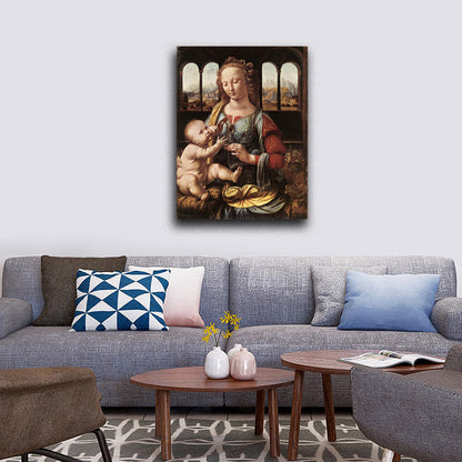 The Madonna of the Carnation - by Leonardo da Vinci