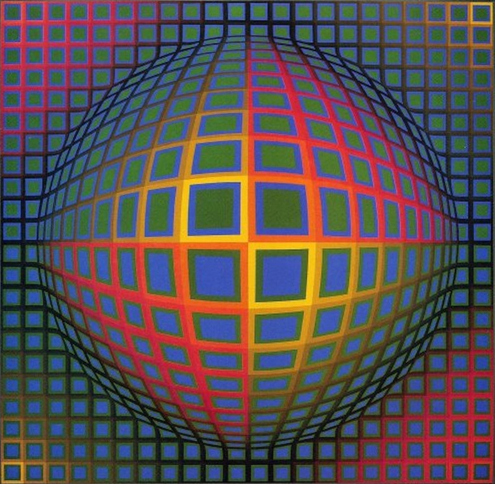 Vega-Nor - by Victor Vasarely