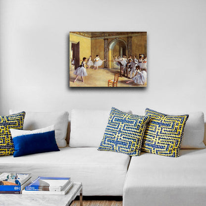 Dance Class at the Opera - by Edgar Degas