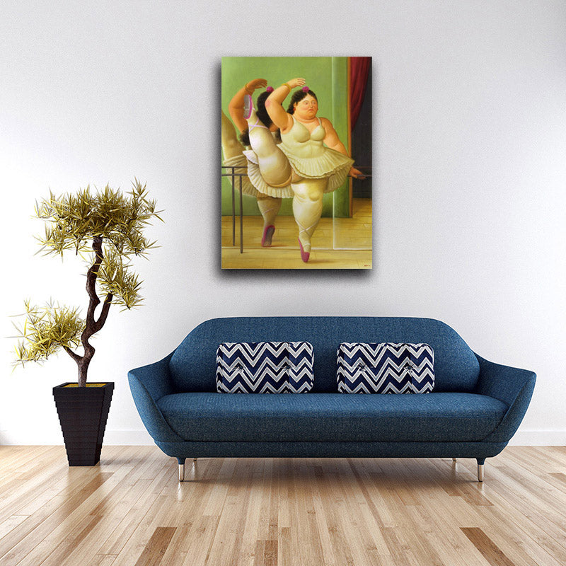 Dancers at the Bar - by Fernando Botero