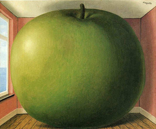 The Listening Room - by Rene Magritte