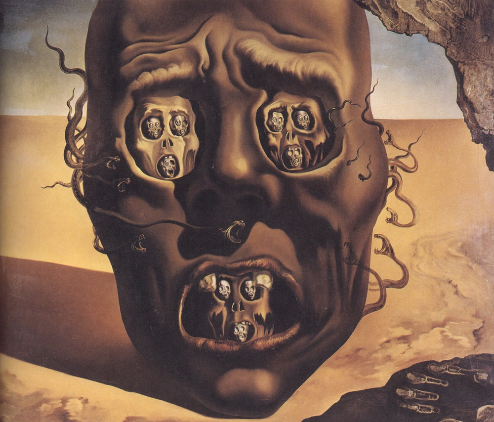 The Face of War - by Salvador Dali