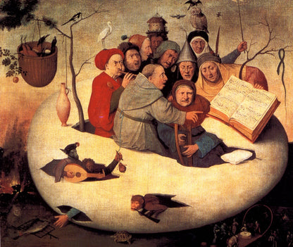 The Concert in the Egg - by Hieronymus Bosch