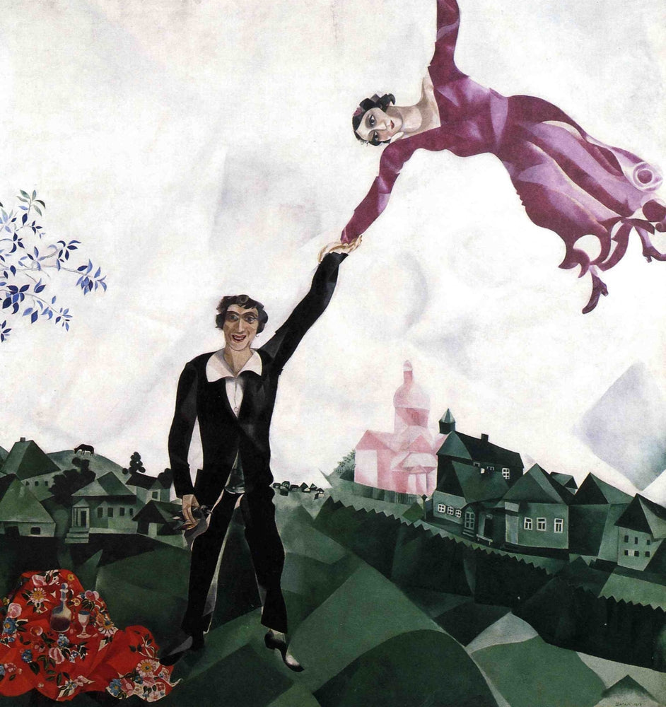 The Promenade - by Marc Chagall