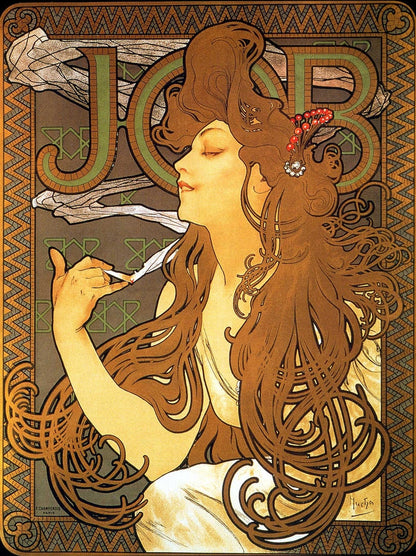 Job - by Alphonse Mucha