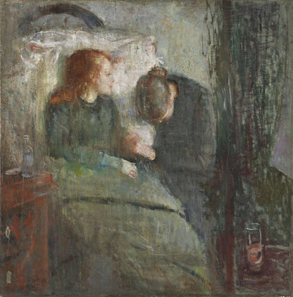 The Sick Child (later) - by Edvard Munch