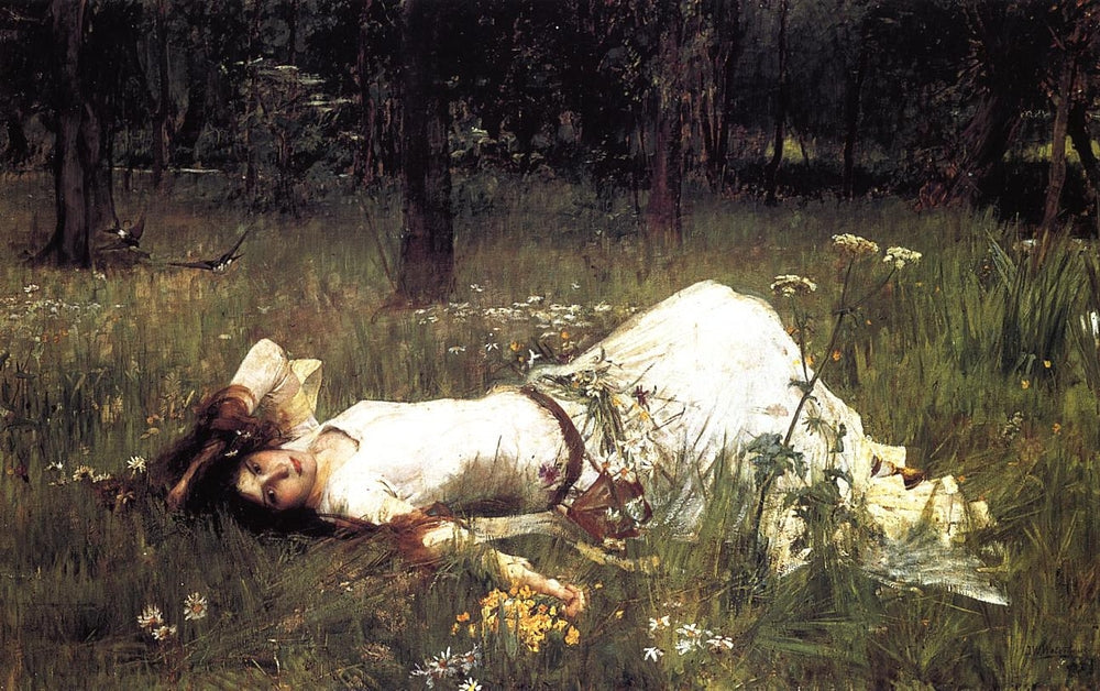 Ophelia - by John William Waterhouse