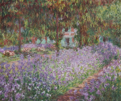 Irises in Monet's Garden - by Claude Monet