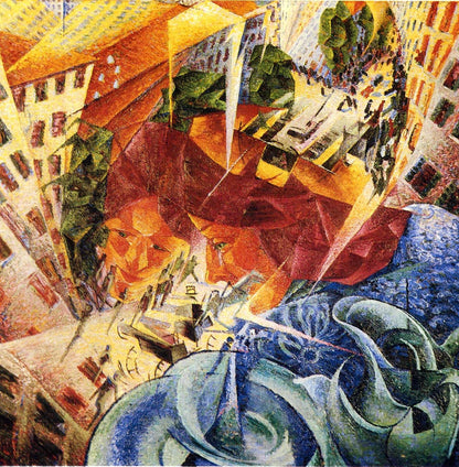 Simultaneous Visions - by Umberto Boccioni