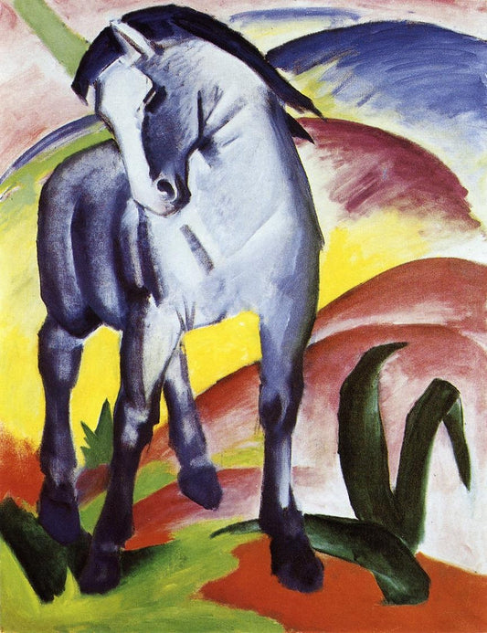 Blue Horse I - by Franz Marc