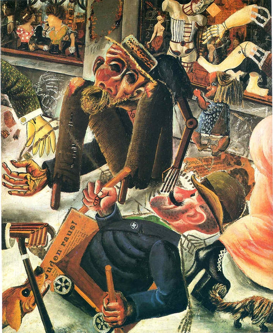 Pragerstrasse - by Otto Dix